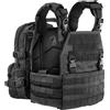 DEFCON 5 Gilet tattico plate carrier con zaino colore nero - Defcon5 (D5-BAV21 B)