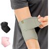 Bracoo Tutore Epicondilite Gomito Regolabile in Neoprene, Gomitiera per Epicondilite e Tendinite, Fascia Gomito Traspirante per Dolore Articolare, Uomo e Donna, Sport, ES10 (Classic Grigio)