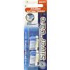 SILVER CARE 12 x SILVER CARE PLUS Spazzolino Denti Medio Ricambio 2 Pezzi