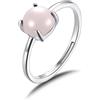Philip Jones Anello al quarzo rosa, quarzo, Quarzo