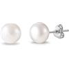 Philip Jones Orecchini di perle d'acqua dolce placcati in argento