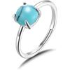 Philip Jones Anello turchese sintetico