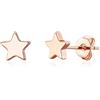 Philip Jones Orecchini a stella placcati in oro rosa