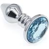 NURCIX Spina anale Dimensione XXS Plug anale Butt Plug Giocattoli del sesso anale Butt plug anale in metallo Plug anale S175 (5cm*1.8cm)