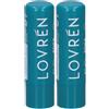 Lovren Stick Solare SPF50+ Protezione Molto Alta 2x1 St