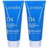 Lovren D4 Gel Detergente Viso Purificante 2x100 ml Polvere