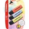STABILO - Evidenziatore - BOSS ORIGINAL Pastel | Pack da 3, Rosa Corallo/Azzurro Ghiaccio/Lime