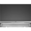 Smeg KSET999XE cappa aspirante 647 m³/h Semintegrato (semincassato) Argento A