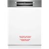 Bosch Serie 4, lavastoviglie parzialmente integrata, 60 cm, acciaio inox, SMI4HTS00E