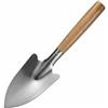Sdlnklm Paletta da Giardinaggio Attrezzo Trapiantatore Scavo Ergonomica Costruzione Robusta Facile Pulizia Adatta Giardinaggio Vaso Orto, Manico In Legno Piccolo