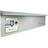 innogard 6027-002 - Recinto per lumache Tipo 2 - Galvalume Alu-Zinc - Pannello Laterale 25 x 0,05 cm, 1 Pezzo - Lunghezza 1 m