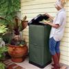 Aerobin Hot Compost Bin - Converte i rifiuti organici in compost in 3 mesi - compostiera domestica perfetta per scarti di cucina e rifiuti da giardino, 200 l, verde oliva
