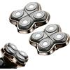 BESTBOMG Pro 4 testine di ricambio per rasoi Pitbulls Gold PRO, Silver PRO, Platinum PRO, Butterfly Kiss PRO (2 pezzi)