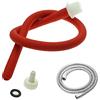 XSEXO Tubo Flessibile per clistere Silicone Comodo Attacco per clistere per Donne e Uomini Tubo da 50 cm + 150 cm