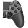 Satevol Controller Wireless, Controller di gioco compatibile con P4/Pro/Slim/PC,Gamepad Joystick per P4 con Pulsante Turbo/Posteriore/Doppia Vibrazione/6 Assi Giroscopio Grigio