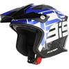 ACERBIS CASCO JET ARIA GRAPHIC NERO/BLU L