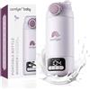 Comfyer BW02 Scaldabiberon Portatile con Batteria 16000mAh e Sterilizzatore Integrato - Riscaldamento Rapido per Latte Materno e Acqua, 2 Modalità, Biberon Warmer per Viaggio e Casa, 500ml