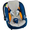 baby idea Babysanity® Copri Seggiolino Auto Universale AIR MESH 3D 0/13 Kg con Copri Seduta Traspirante Rinfrescante e Antibatterico per Ovetto Auto -MADE IN ITALY- Grigio