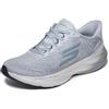 Skechers Aero Spark Slip Ins Running Trainer Uomo, Grigio Tessile Carbone Trim, 48.5 EU