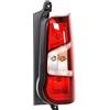 J/J Faro Fanale Posteriore Stop 2 Porte Destro Specifico Per Van Furgonato Sostituzione Diretta Compatibile con Citroen Berlingo Peugeot Partner Rifter 2018+ Toyota Proace City 2020+