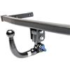 AUTO-HAK Gancio di traino completo estraibile verticale compatibile con Aud A5 8T Sportback 06.2007-10.2015 + universale kit elettrico 13 poli