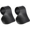 TOVINANNA 2 Pezzi Clip Acceleratore per Veicolo a Due Ruote, Blocco Manubrio ABS Nero | Texture Pelle di Serpente, Montaggio Semplice e Stabile, per Veicoli a Motore e Veicoli Elettrici, Presa Ergonomica