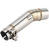 Qiilu per 2012 - 2017 nc700x nc750x nc750s nc700s Ugello di ventilazione di scarico moto-tubo per scarico per Honda 600,tubo collegamento scarico moto