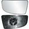 LONGLING Ricambio sinistro lato conducente specchietto retrovisore esterno inferiore piccolo vetro con piastra posteriore vetro specchio per Ford Transit V363 2014-2025