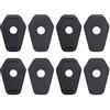 Be In Your Mind 4 pz moto indicatori di direzione copre piastre adattatore nero per anteriore e posteriore compatibile con SXR600 750 1000 SV650 1000 DL650