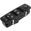 A ABSOPRO Interruttore Finestrino Elettrico Per Jeep Cherokee 15-23 1 Pz | Colore Nero, Materiale Plastica E Metallo, Numero OE 68231805AA, Per Chrysler 200 2015-2017, 11 Pin