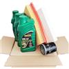 Generico KIT Tagliando Specifico per Fiat Panda 1.1 1.2 40kw 44kw con filtro abitacolo (DINAB)