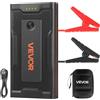 VEVOR Avviatore di Emergenza Portatile Picco da 1000A Batteria per Avviamento di Emergenza per Auto Booster Portatile Batteria al Litio 12V con Torcia a 3 modalità per Motori Auto Corrente da 400A