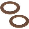 OTOTEC 2 guarnizioni per tappo del carburante per auto, 59 x 40 x 2,5 mm, in sughero, compatibili con Mercedes-Benz W107 W108 W109 W110