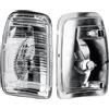 LONGLING Falopio Indicatore Specchio Retrovisore Sinistro (Lato del Conducente), Luce Freccia, Indicatore Laterale, Compatibile per Ford Transit V363 2014-2025