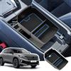 LANGBEAN Vano Portaoggetti Bracciolo per Renault Austral 2023-2027 | Organizer Console Centrale, Organizzatore con Tappeti Antiscivolo, ABS, Compatibile con Renault Espace 6 / Rafale, Blu