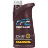 MANNOL Olio motore Ceramic 5W-30 1 L Compatibilità con PEUGEOT 206 2 volumi/Coda spiovente 2A/C 207 WA, WC 208 I Hatchback CA, CC 2008 Station Wagon CU, VW Polo Hatchback 6R1, 6C1