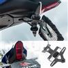 TAZGANTAX Kit eliminazione parafango per moto, porta targa posteriore con luce a LED Compatibile con YZF R7 YZFR7 YZF-R7 YZF R7 2021 2022 2023 Supporto per l'ordine della coda