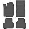 edecor Set di tappetini in gomma per auto per Renault Twingo II anno di costruzione 2007 - 2014 U_EX-25