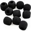 Generic 10 Pezzi Copri Microfono in Spugna, Antivento per Microfono Headset e Lavalier(20pcs,45x35x16mm)