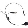 PROEL EIKON HCM25 - Microfono ad archetto a condensatore miniaturizzato con connettore mini cannon XLR a 4 poli Femmina, Nero
