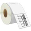 BETCKEY - 57mm x 51mm(2,25 in x 2 in) Perforated Etichette Termiche per Codice a Barre e Indirizzo Compatibile con stampanti Zebra e altre [1 Rotolo/700 Etichette]