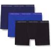 Tommy Hilfiger Boxer da Uomo 3P DTM UM0UM03921, Multicolore (Blu Scuro/PRP Navy/Nero), XXL