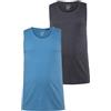 JP 1880 Tanktops, 2er-Pack, Basic, Ärmellos, bis 8 XL Maglietta Uomo