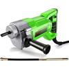KOROBIE Vibratore per calcestruzzo, Canna Vibrante In Calcestruzzo A Mano A In Tenuto A Portata Di Vibrazione Dispositivo Plug-in Cemento For Progetti Costruzione(2800W 2 meter rod)