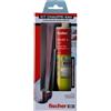 fischer - Kit di sigillatura per scaldabagno - 1 cartuccia da 300 ml, 2 punte miscelatori, 4 setacci 16 x 130, 4 aste filettate 10 x 160, 4 dadi in nylon diam. M10