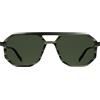 KARL LAGERFELD Men's Sunglasses KL6226S - Striped Green with Solid Green Lens