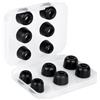keephifi KBEAR KF01 - Puntale in schiuma con memoria per IEM, puntali per auricolari per diametro dell'ugello 4,9 mm, isolamento acustico e vestibilità sicura, puntali di ricambio per cuffie in-ear (6 paia/12