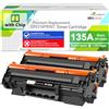 GREENPRINT CON CHIP Cartuccia Toner Compatibile 135A W1350A 2 Neri 1100 Pagine per M207 M207dw M209 M209d M209dw M234 M234d M234dw M234sdw M234sdn M235sdw, Non Funziona con Modelli H P + che Terminano con ''e''