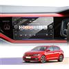 LUWU Compatibile con VW Polo MK6 2018-2024 2025 Pellicola Protettiva per Navigazione 8 Pollici Discover Media Pellicola in Vetro Temperato 9H Anti-Graffio VW Polo Accessorio