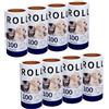 TODJEAFU Set di 800 rotoli di ricambio per rulli di lanugine comuni, Lint Remover, rullo extra adesivo per capelli di animali.